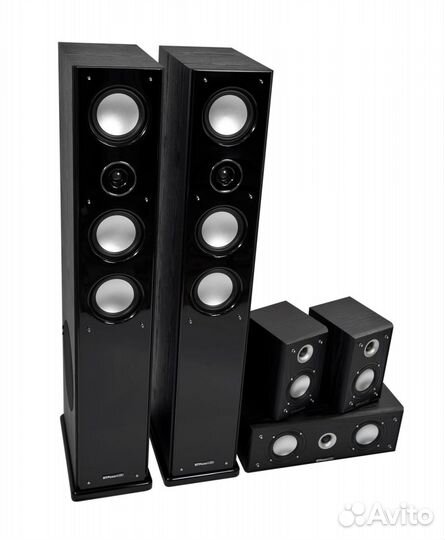 Комплект акустики MT-Power Elegance-2 black set 5