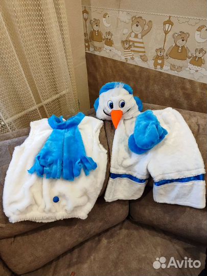 Маскарадный костюм снеговик