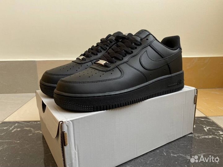 Кроссовки мужские Nike Air Force 1 Black