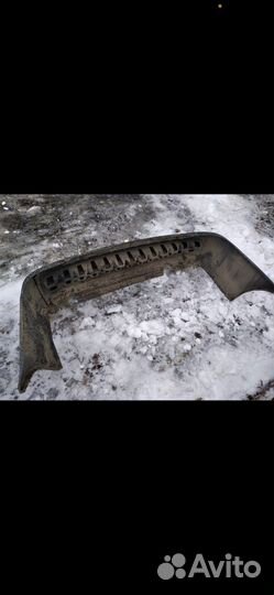 Бампер приора задний