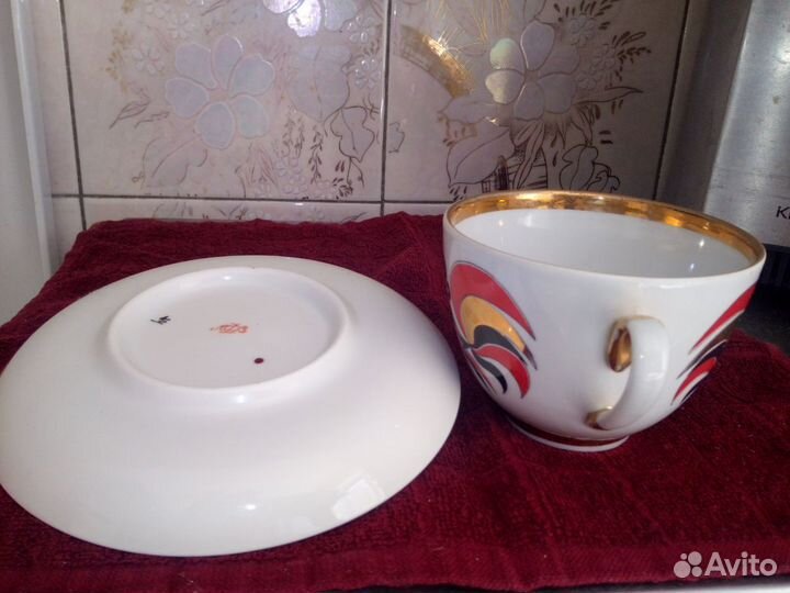 Чашка с блюдцем