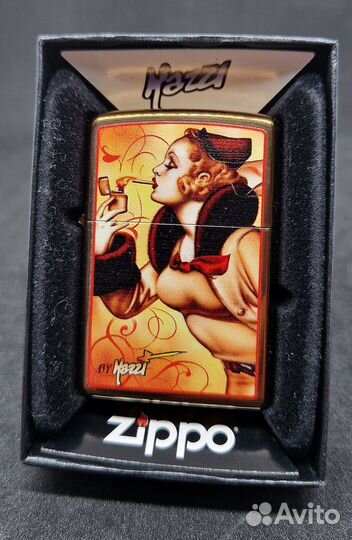 Zippo Mazzi Windy Girl Harvest Bronze 24745