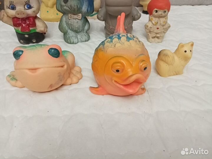 Резиновые игрушки СССР