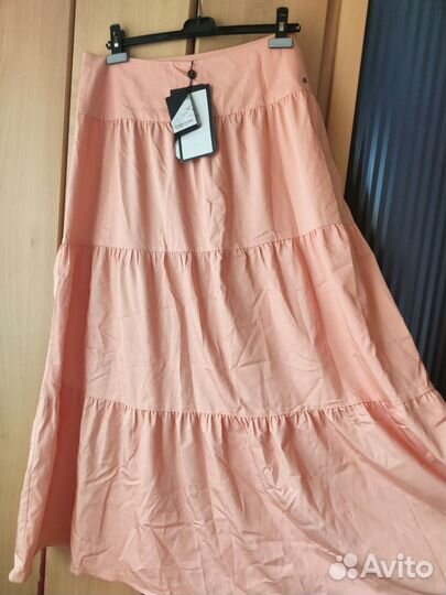Юбка длинная летняя 50 размер
