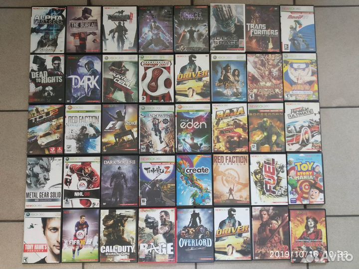 Игровые диски и игры для X BOX 360