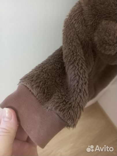 Комбинезон плюшевый 74-80