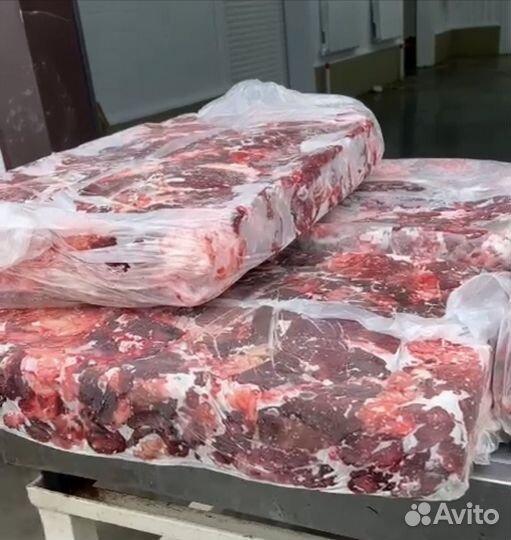 Мясо голов. Говядина.80/20