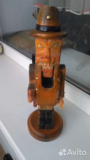Орехокол щелкунчик ГДР 70е натуральное дерево