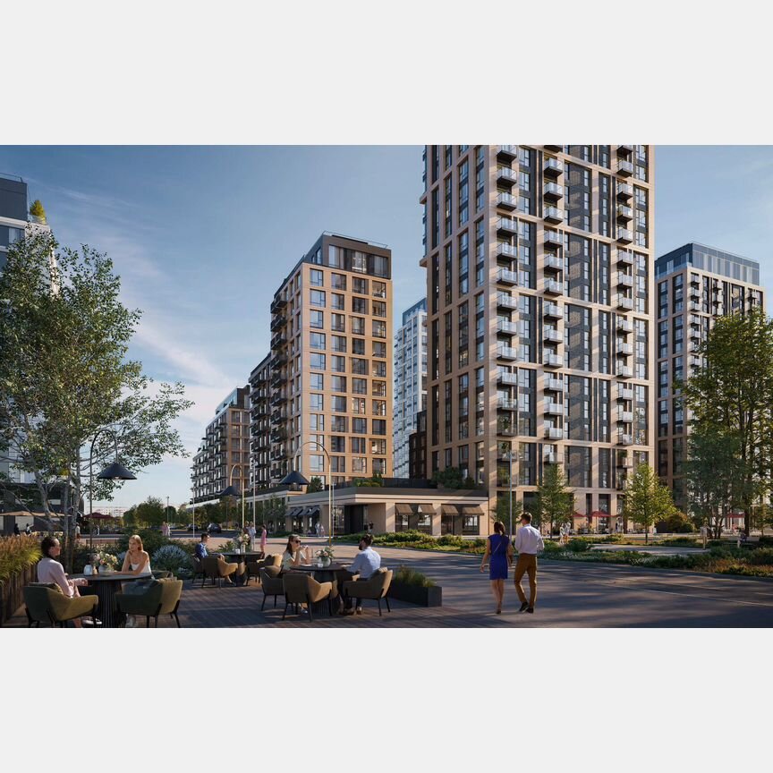 2-к. квартира, 82,7 м², 11/19 эт.