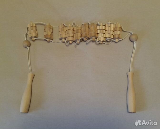 Массажер деревянный, новый