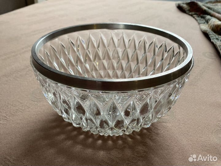 Хрустальная салатница
