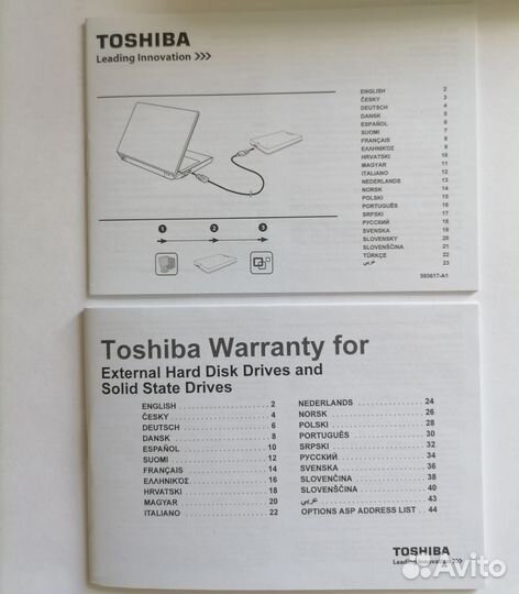 Внешний жесткий диск 500 гб Toshiba