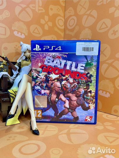 PS4 WWE 2K battlegrounds (английская версия) б/у
