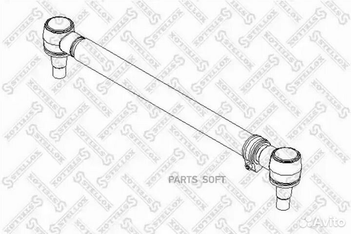 Stellox 8435166SX 84-35166-SX тяга рулевая прод L1
