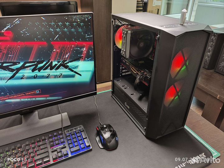 Игровой топ комп RX6700XT+ Ryzen5 3600+32Gb RAM
