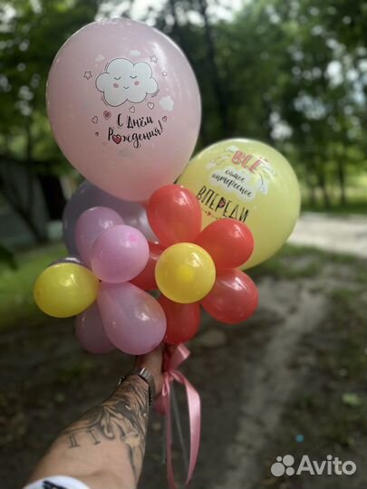 Букет из воздушных шаров