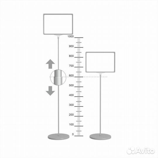 Стойка рекламная