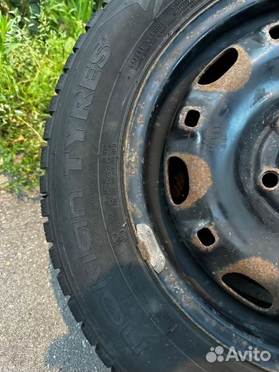 Колёса зимние в сборе WV Polo