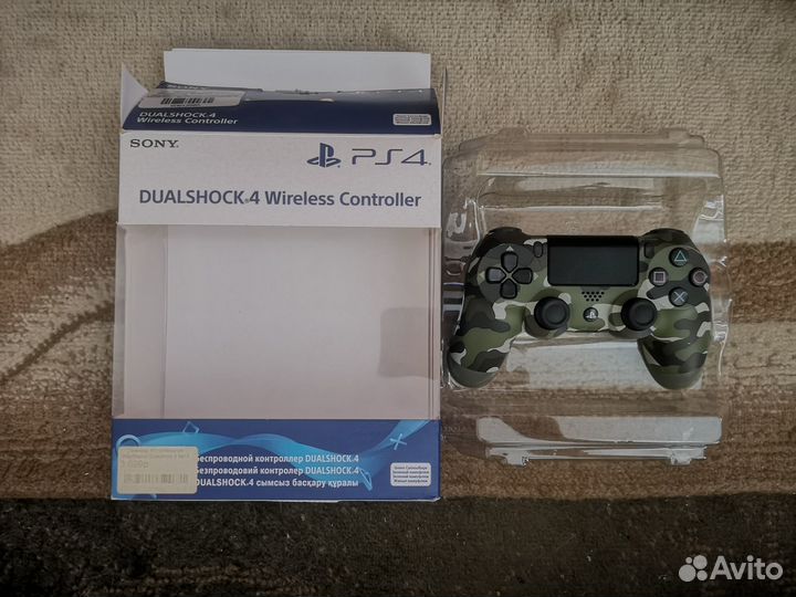 Оригинальные геймпады для PS4 в коробках