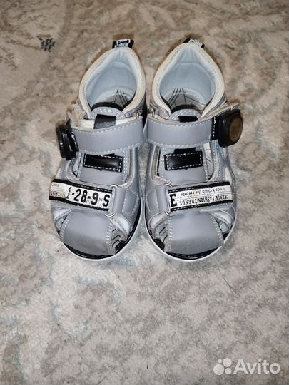 Сапоги демисезонные детские 24