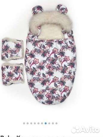 Зимний конверт в коляску