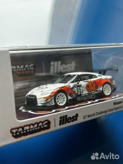 Tarmac Works hobby64 x illest Nissan GT-R