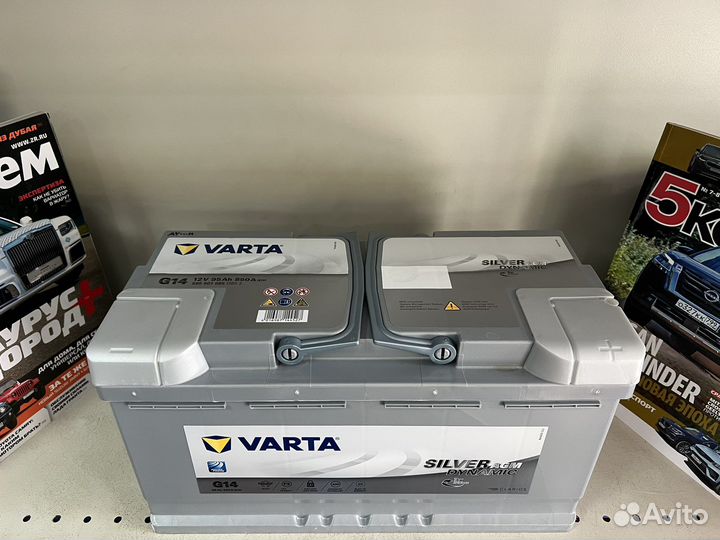 Аккумулятор Varta 95 AH AGM SD G14