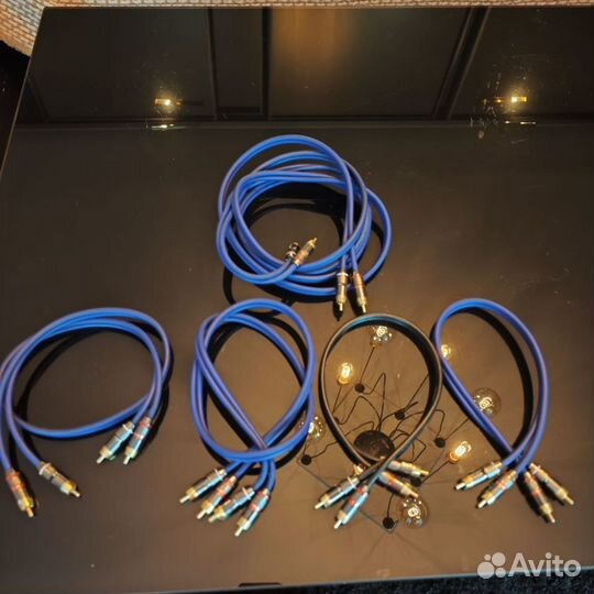Кабель межблочный 2RCA-2RCA,TV,scart monster cable
