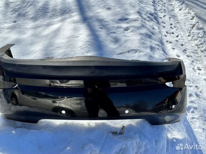 Задний бампер hyundai solaris 2016