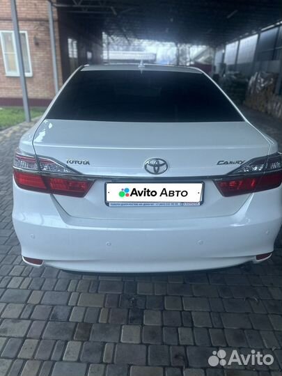 Toyota Camry 2.5 AT, 2017, 195 000 км