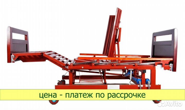 Медицинская кровать DB-11A с шириной 120 см