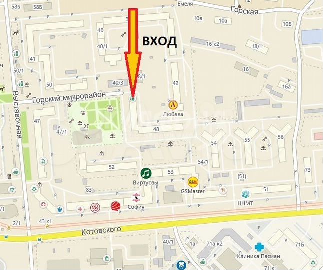 Торговая площадь, 77.3 м²