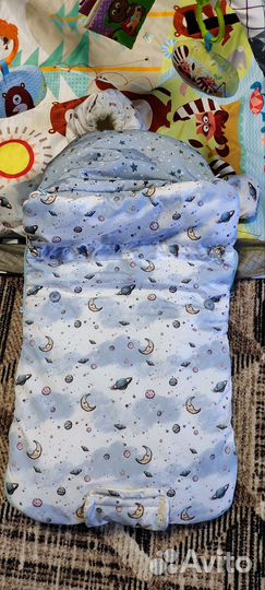 Конверт на выписку для мальчика весна осень