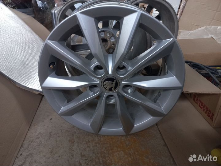 Литые диски r16 на skoda octavia