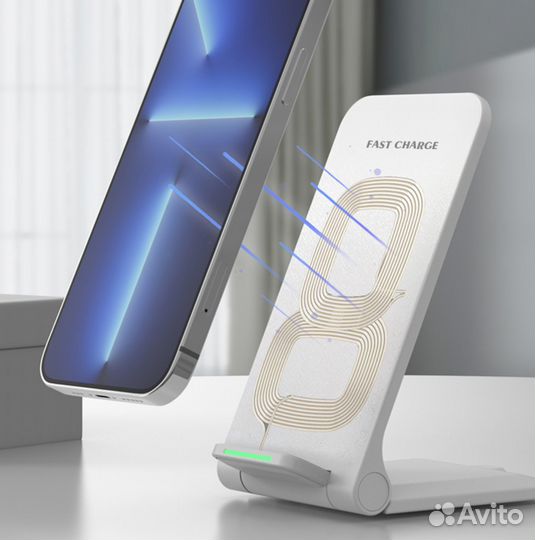Беспроводное зарядное устройство 65W IOS + Android
