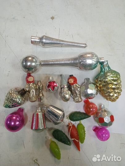 Елочные игрушки СССР