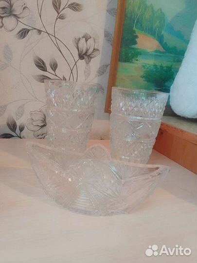 Ваза хрустальная СССР