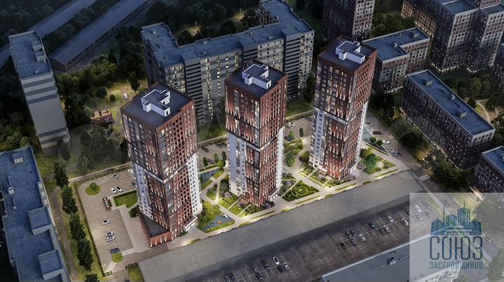 1-к. квартира, 44,7 м², 22/25 эт.