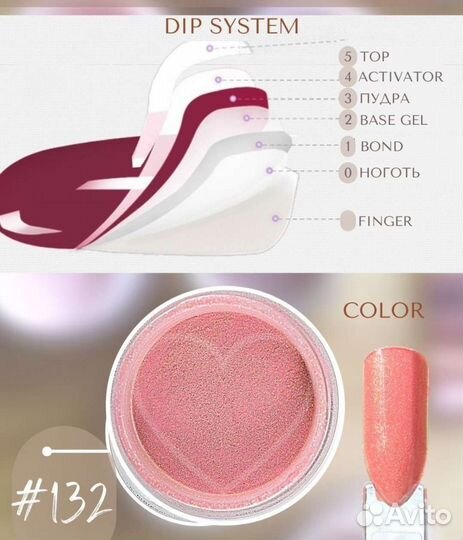 Набор титановые ногти