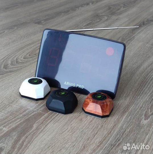 Кнопки вызова официанта модель Бургер и табло