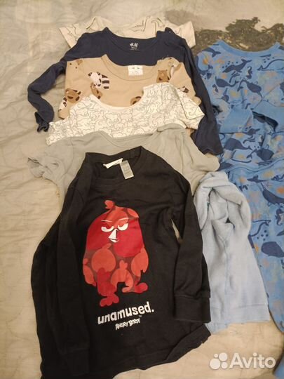 Пакет вещей для мальчика размер 80-86