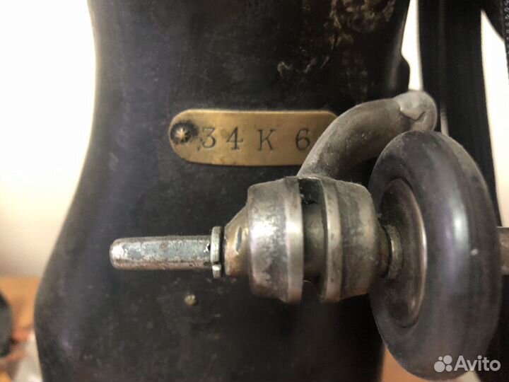 Швейная машина Singer колонковая 34к6 1900год
