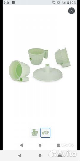 Подставка на три горшка с автополивом