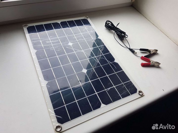 Солнечная батарея 20 ватт для любого вида отдыха