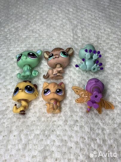 Набор lps (littlest pet shop) в плохом состоянии