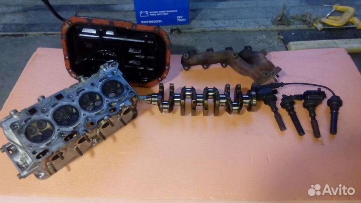 Запчасти на двигатель 4а30 Mitsubishi padjero mini