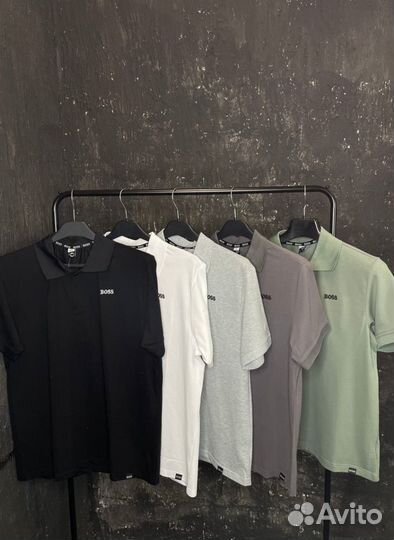 Футболка поло Lacoste / Hugo Boss