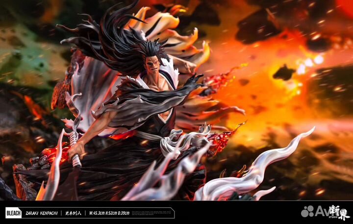 Статуя Kenpachi Zaraki - Bleach от Duan Jie Studio