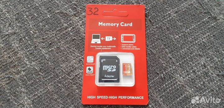 Карта памяти micro sd 16, 32, 64