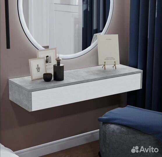 Подвесная консоль 90х29х14